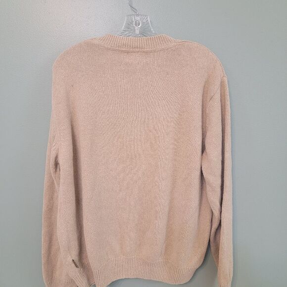 Woolrich Deer Vintage Crewneck Grandpa Sweater Size Large - Picture 8 of 9